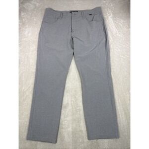 Travis Mathew Open To Close 2.0 Performance Pants Men Size 36x29 Gray